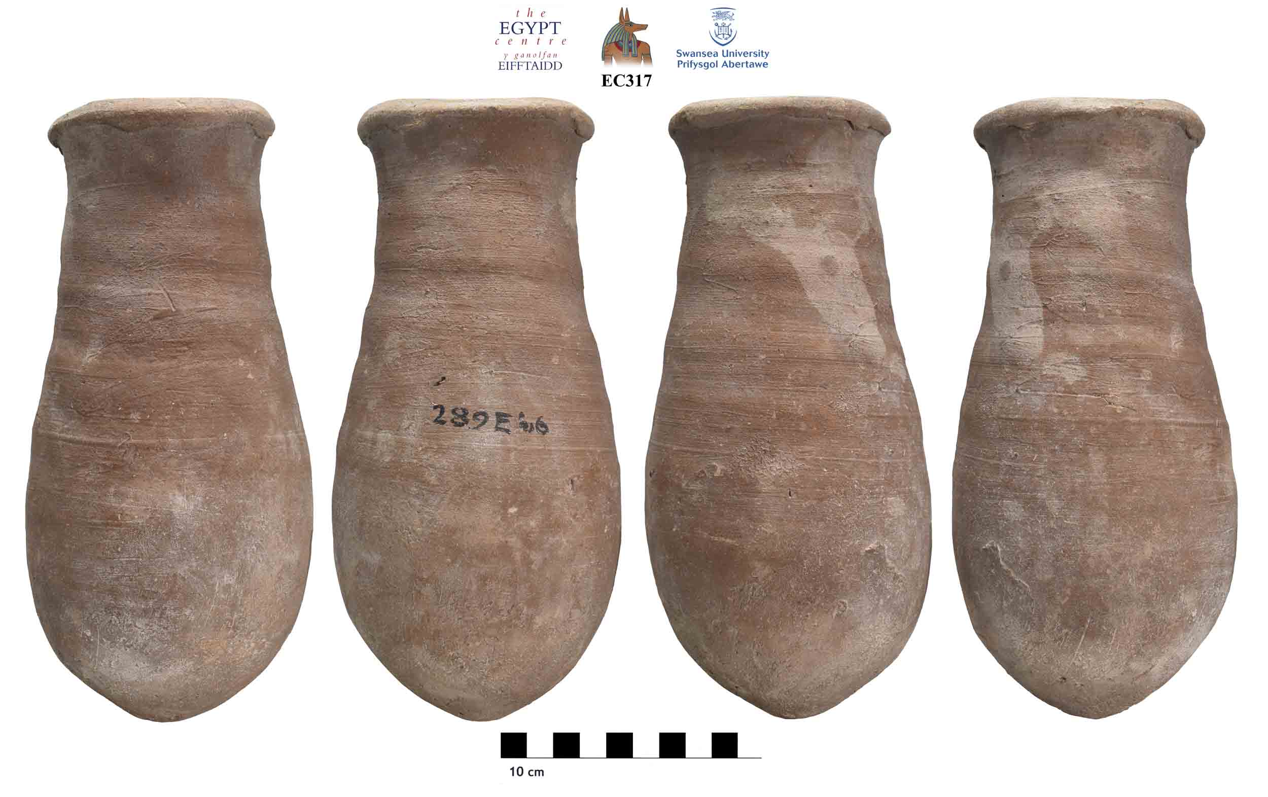 Image for: Medium pottery jar.